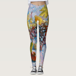 Leggings Raisins, citrons, poires et pommes, Van Gogh