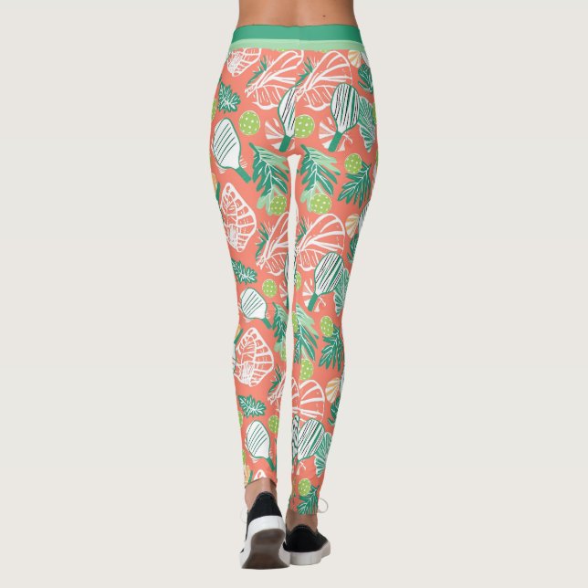 Leggings Rallye de Coral Court   (Dos)