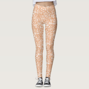 Leggings Random Leaf Mosaic