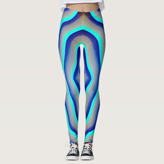 Leggings "Ratti_Creative_Arts" colorés et transpar (Devant)