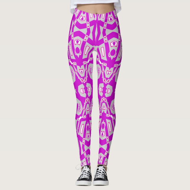 Leggings "Ratti_Creative_Arts" violet élégant (Devant)