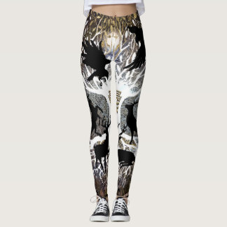 Leggings Ravens des guêtres d'Odin