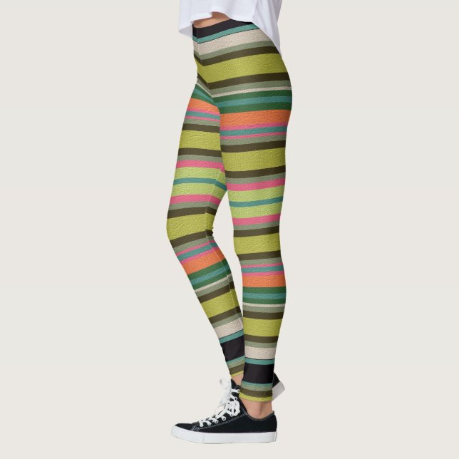 Leggings  Rayé décoratif  (Gauche)