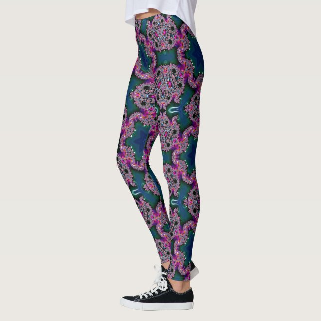 Leggings Rayon fractal (Gauche)