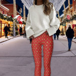 Leggings Razzle Dazzle Noël Parties scintillant Pois Rouge<br><div class="desc">Ce Noël Faux Parties scintillant Pois Leggings a l'air si cool,  tendance et joli! Idéal pour porter avec un Top Festive et prêt à faire la fête ! Peut même être épuisé hors saison aussi.</div>
