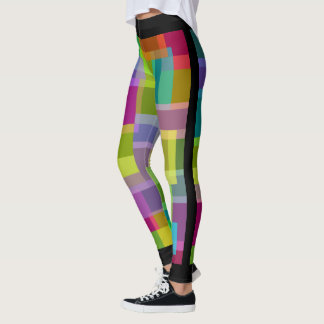 Leggings Rectangles colorées socialites