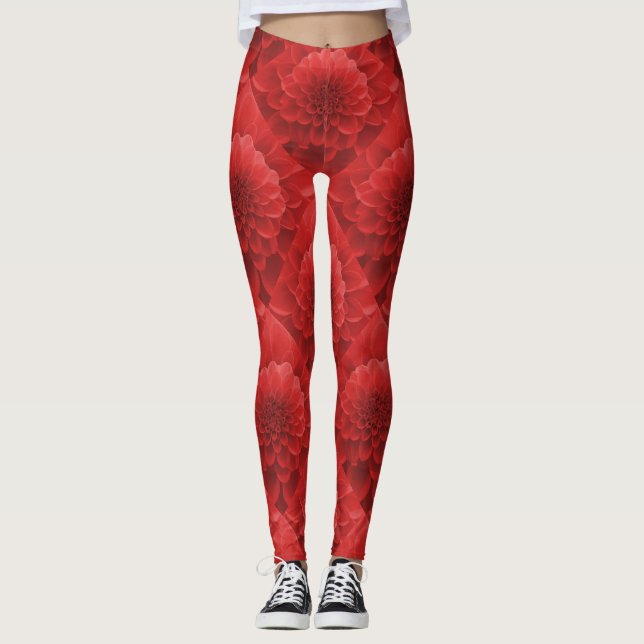 Leggings Red Dahlia (Devant)