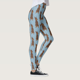 Leggings Red Doberman Pinscher