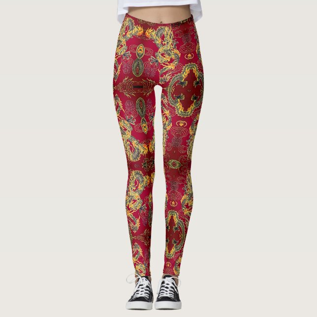 Leggings Red Dragon (Devant)