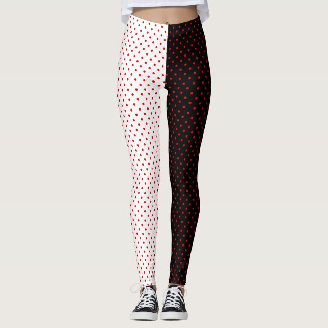 Leggings Red Polka (Devant)