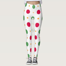 Red White Green Pattern Holiday Winter Christmas