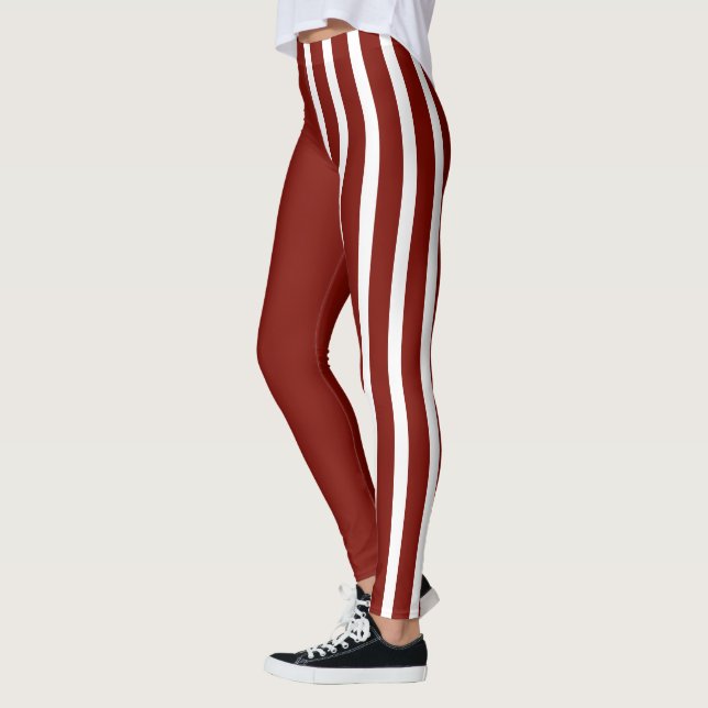 Leggings Red & White Jester (Gauche)