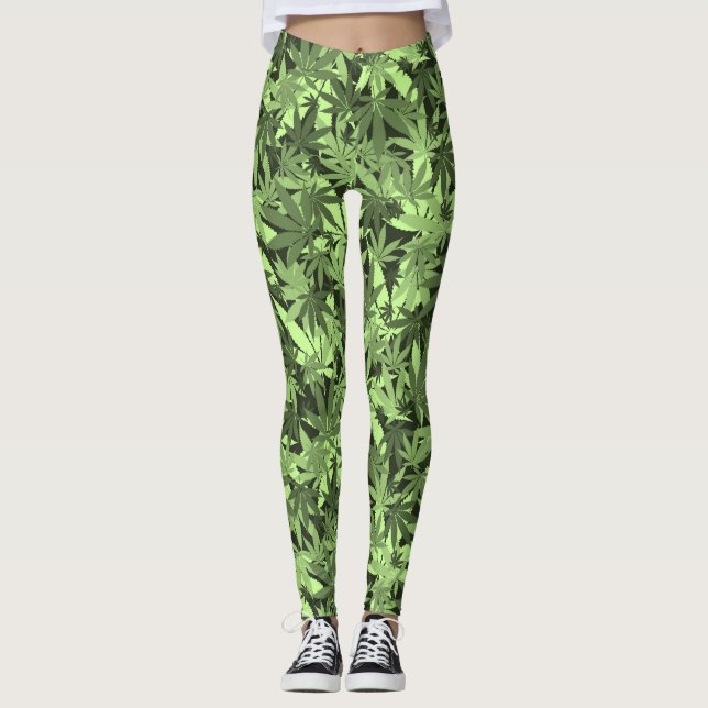 Leggings Reggae Camouflage (Devant)