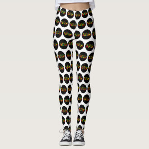 Leggings Reggae Musique design, reggae art