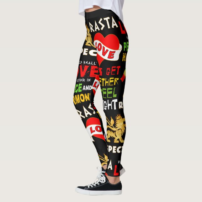 Leggings Reggae Rasta (Gauche)