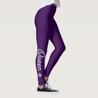 Leggings Reine Avec Couronne