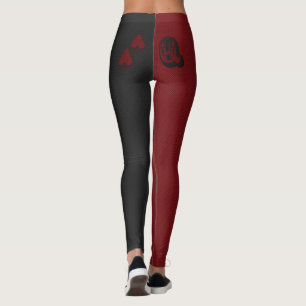 Leggings Reine de harlequin des pelles