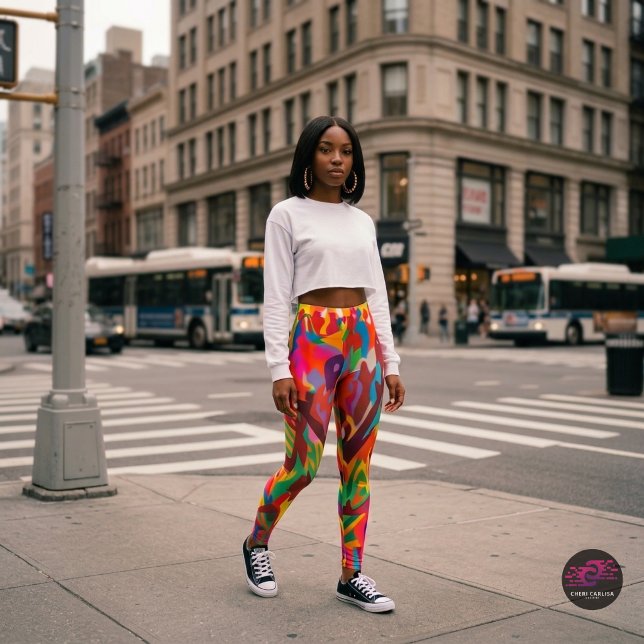 Leggings Réjouissez-Vous Et Sentez L'Esprit Saint (If they staring… let ’em. This not a quiet fit.)