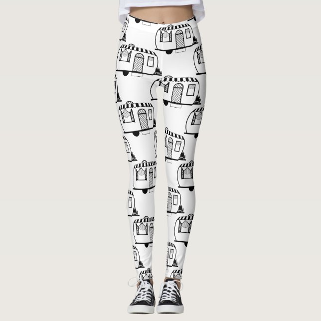 Leggings Remorque caravane arrondie Thunder_Cove (Devant)