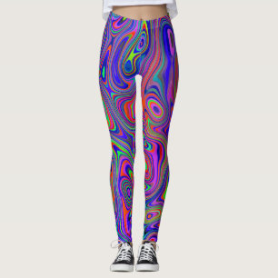 Leggings Remous de néon
