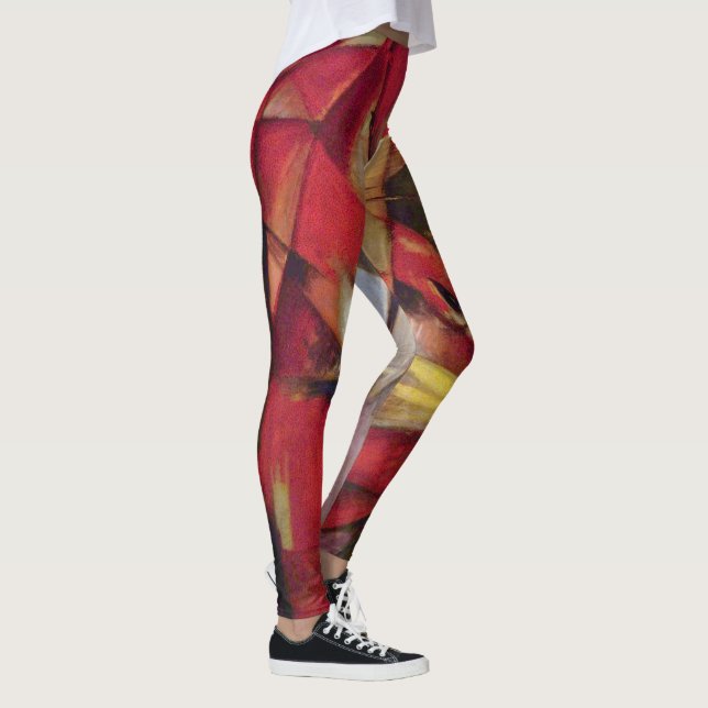 Leggings Renards de Franz Marc, Cubism Abstrait Vintage (Droite)