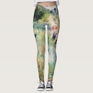 Leggings Renoir - Chemin montant dans les hautes herbes