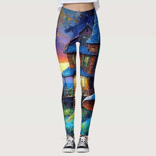 Leggings Rentrer à la maison (Devant)