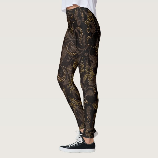 Leggings Représentation Brown (Gauche)
