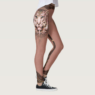 Leggings Représentation captivante et artistique d'un tigre