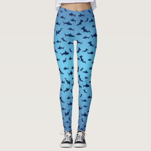 Leggings Requins et requins à tête de marteau