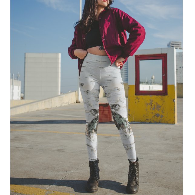 Leggings Ressemblent à des hérissons de bois de bouleau (Créateur téléchargé)