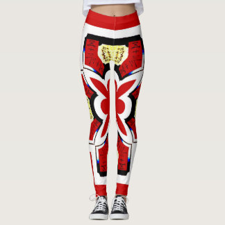 Leggings Résumé Formes style japonais,