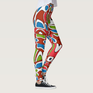 Leggings Résumé Formes style Matisse,