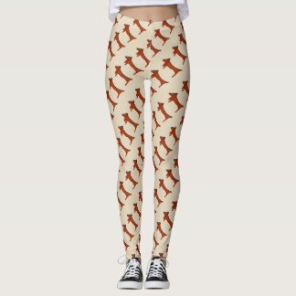 Leggings Résumé style Dachshund,
