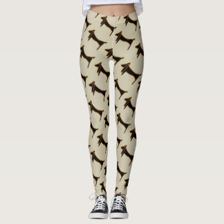 Leggings Résumé style Dachshund,