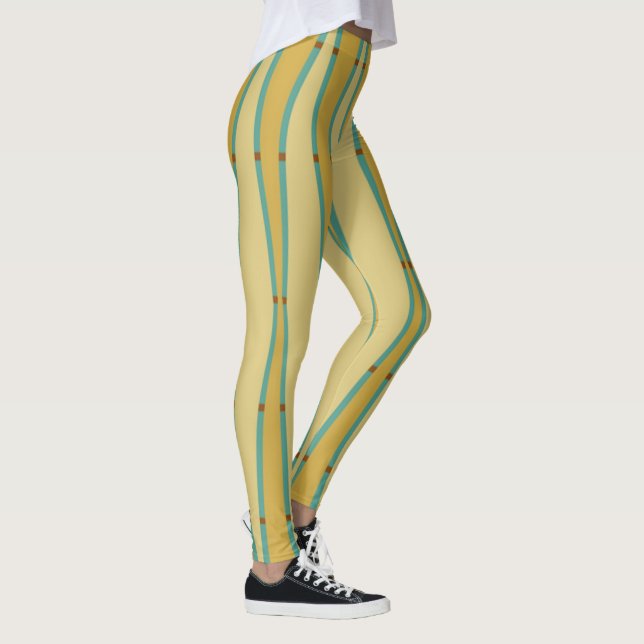 Leggings Retro Diamonds et Triangles (Droite)