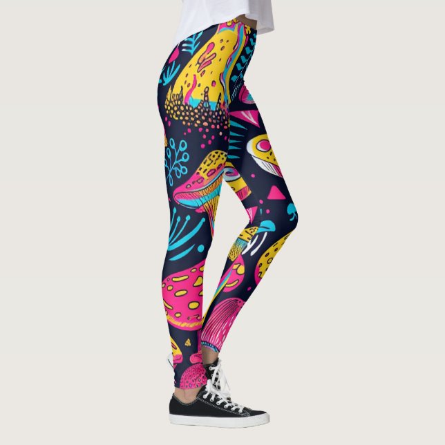 Leggings Rétro Hippsychedelique années 70 60 Hip (Droite)