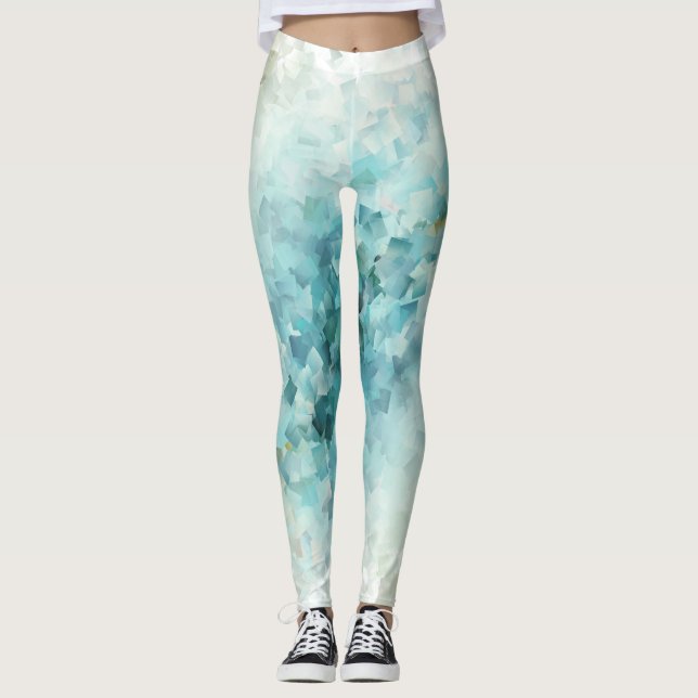 Leggings rétro modernes élégants (Devant)