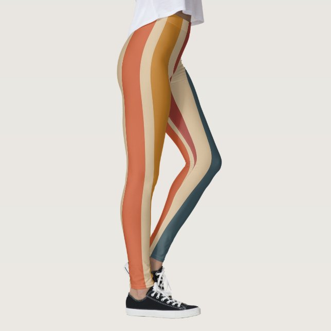 Leggings Retro Stripes (Droite)