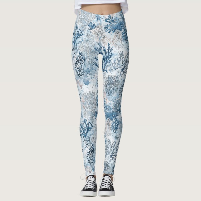 Leggings Rêvé sous la mer (Devant)