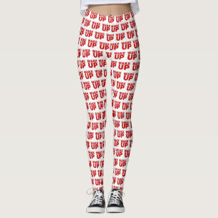 Leggings Réveillez les pattes rouges