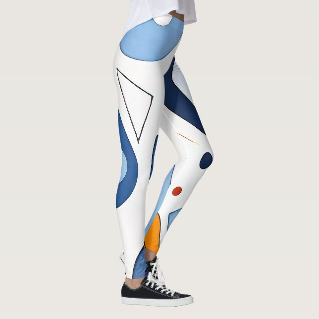 Leggings Rêves de points quantiques Abstraits (Droite)
