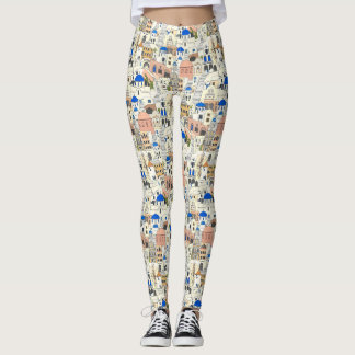 Leggings rêves de Santorin