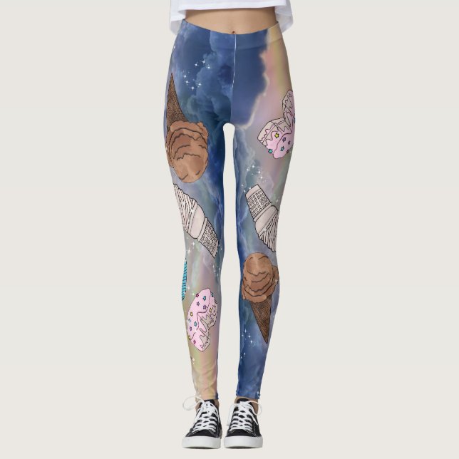 Leggings Rêves doux (Devant)