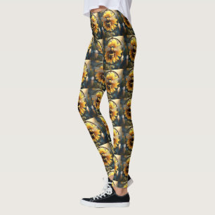 Leggings "Rêves effervescents : Dreamcatcher d'abeilles de