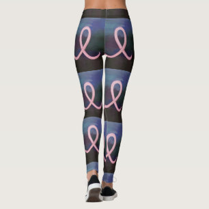 Leggings Ribbon de sensibilisation au cancer du sein chez l