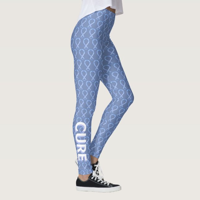 Leggings Ribbon de sensibilisation aux périphériques Mots p (Droite)