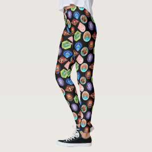 Leggings RICK ET MORTY™ Motif des patchs spatiaux