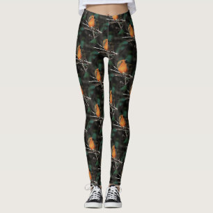 Leggings Robin Être Lumineux Sur Un Jour Dull Art Acrylique