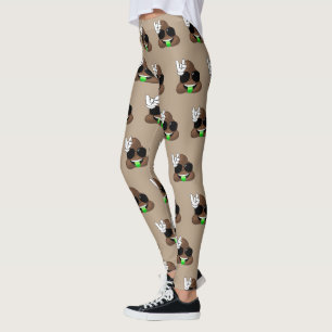 Leggings Roche sur la dunette d'Emoji